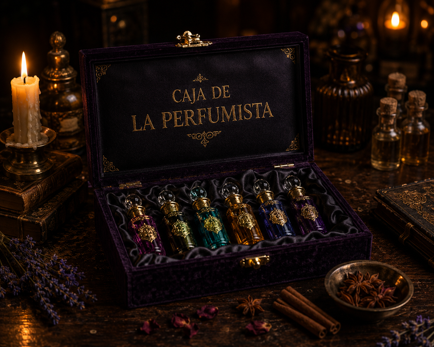 La caja de hechizos más vendida — Magia con Perfumes